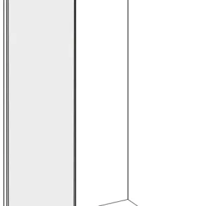 Acheter Direct Paroi latérale à pose libre Alterna lin.3 Silber hochglanzeloxiert Verre clair CareTec Pro